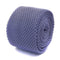 plain lavender purple skinny knitted tie